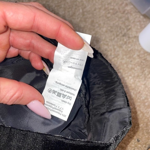 J. Crew Pull-on easy pants in velvet/velour sz 8 black Poll on elastic waist - Picture 7 of 9